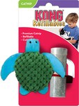 kong refillable catnip turtle toy